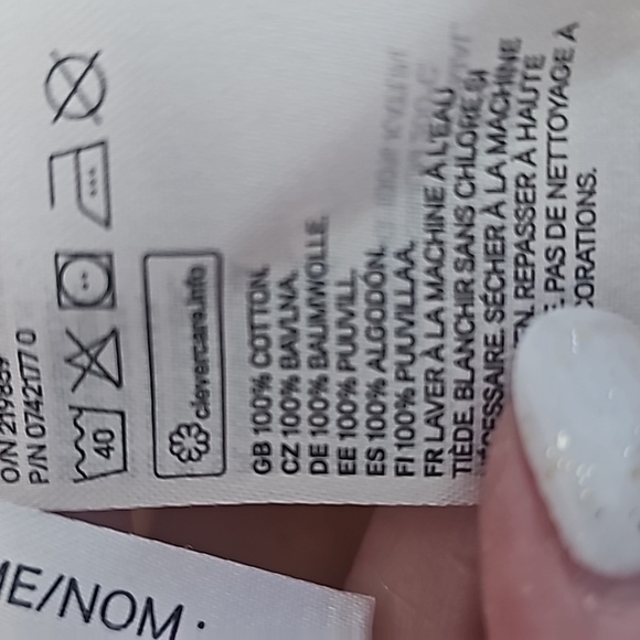 H&M golden rod Yellow button down longsleeve top - Picture 4 of 4